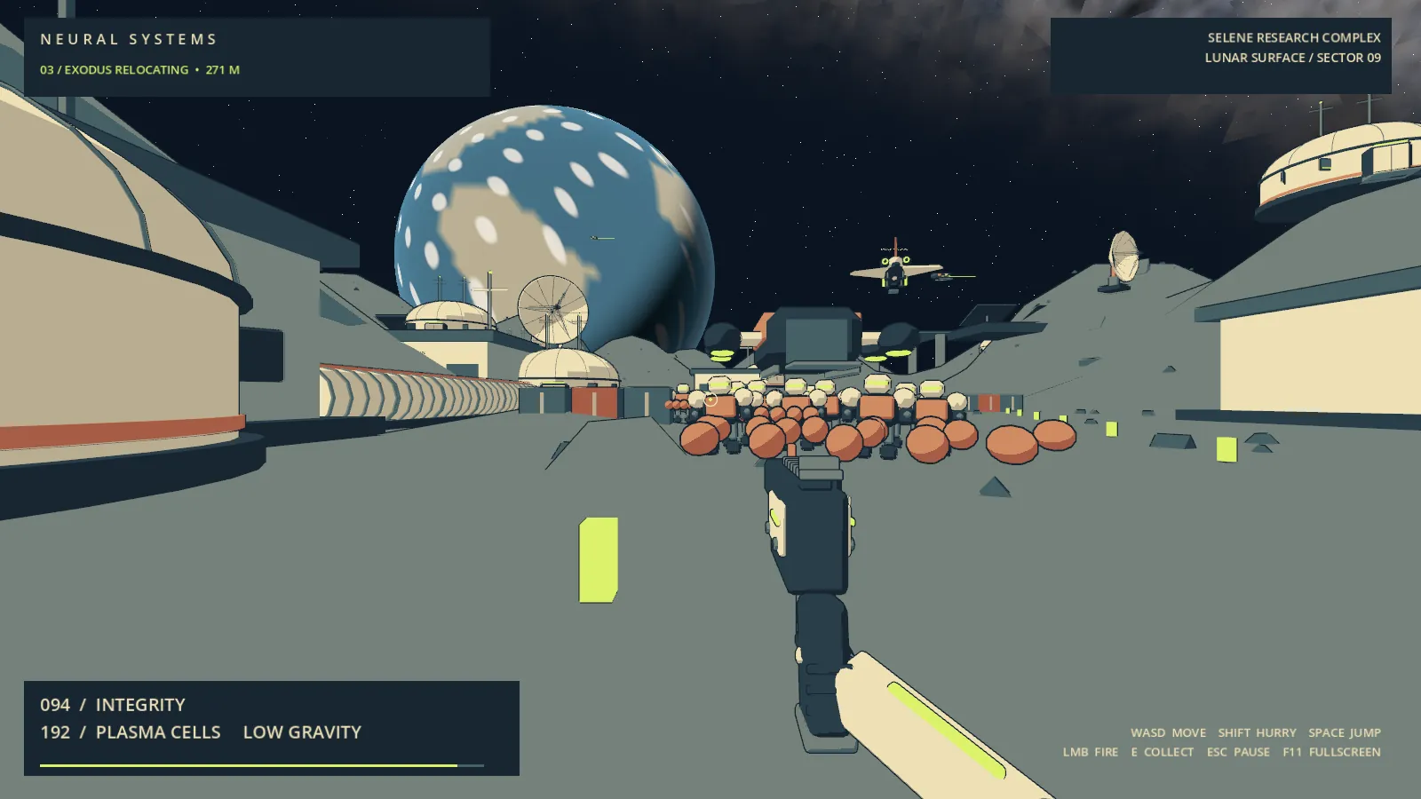 Astra S3: bullet hell on the lunar colony road