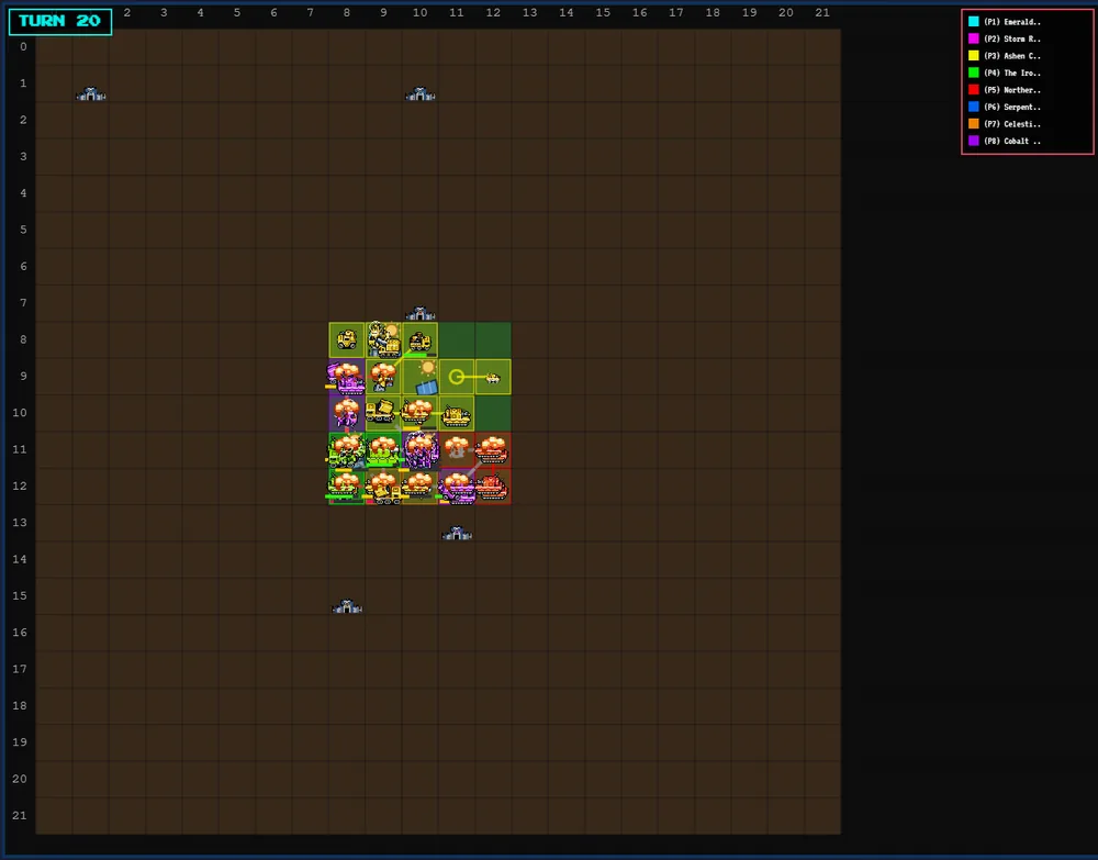 Final turn of a January Battle Royale decided by four points